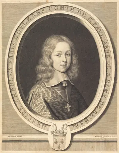 Charles-Paris d'Orléans-Longueville, Comte de Saint-Pol, by Robert Nanteuil