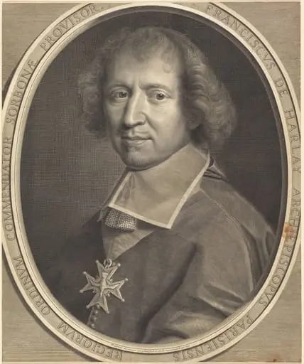 Francois de Harlay, by Robert Nanteuil