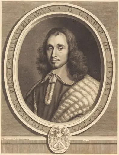 Gaspard de Fieubet, by Robert Nanteuil