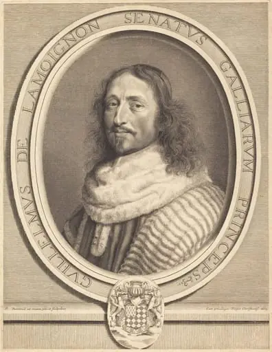 Guillaume de Lamoignon, by Robert Nanteuil