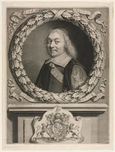 Henri-Auguste de Loménie Comte de Brienne, by Robert Nanteuil