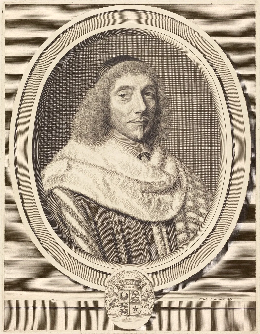 Jean-Antoine de Mesmes, by Robert Nanteuil, ink, 1655