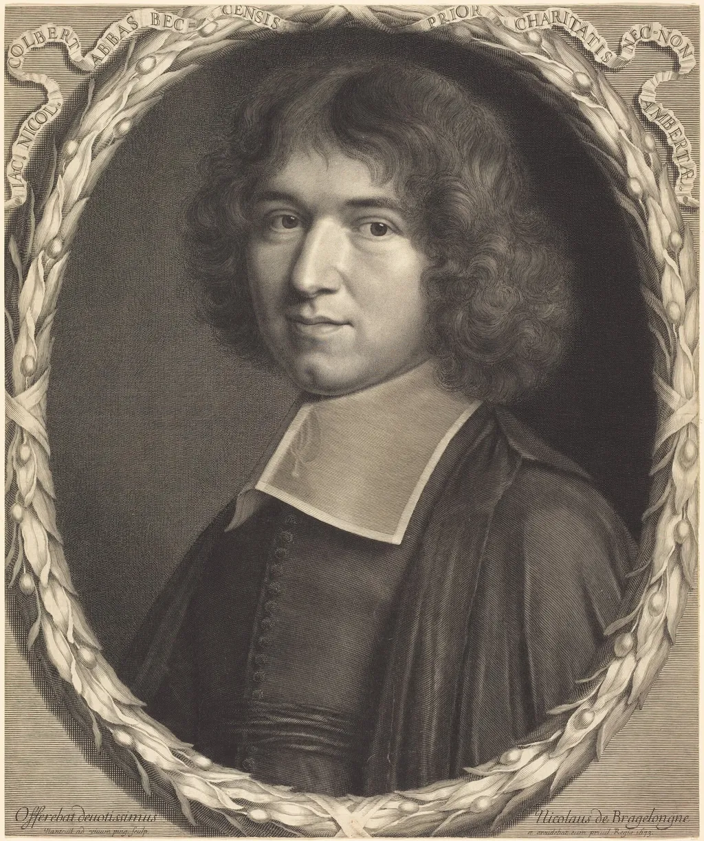 Jean-Baptiste Colbert, by Robert Nanteuil, ink, 1673