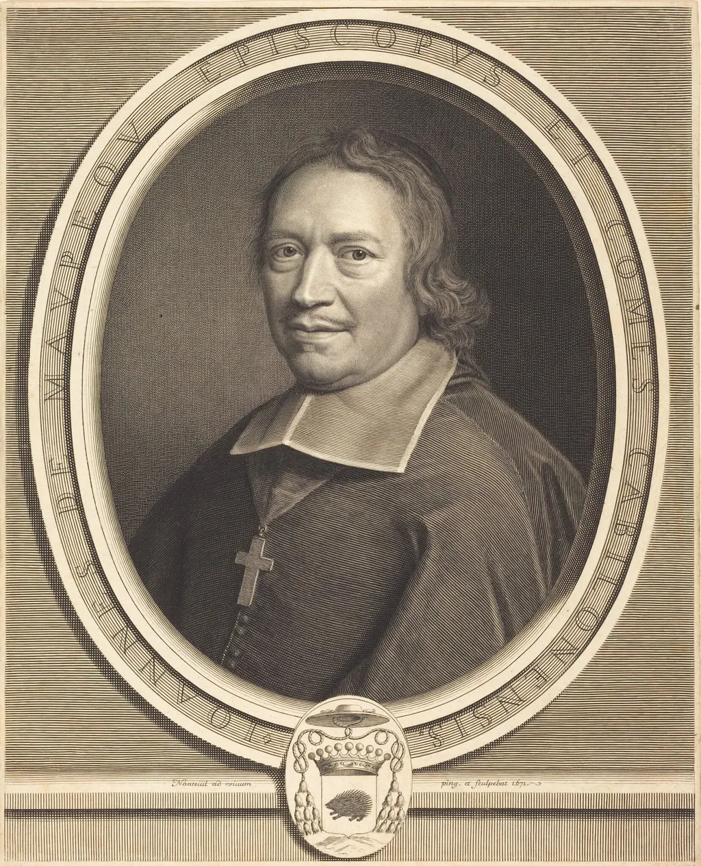 Jean de Maupeou, by Robert Nanteuil, ink, 1671