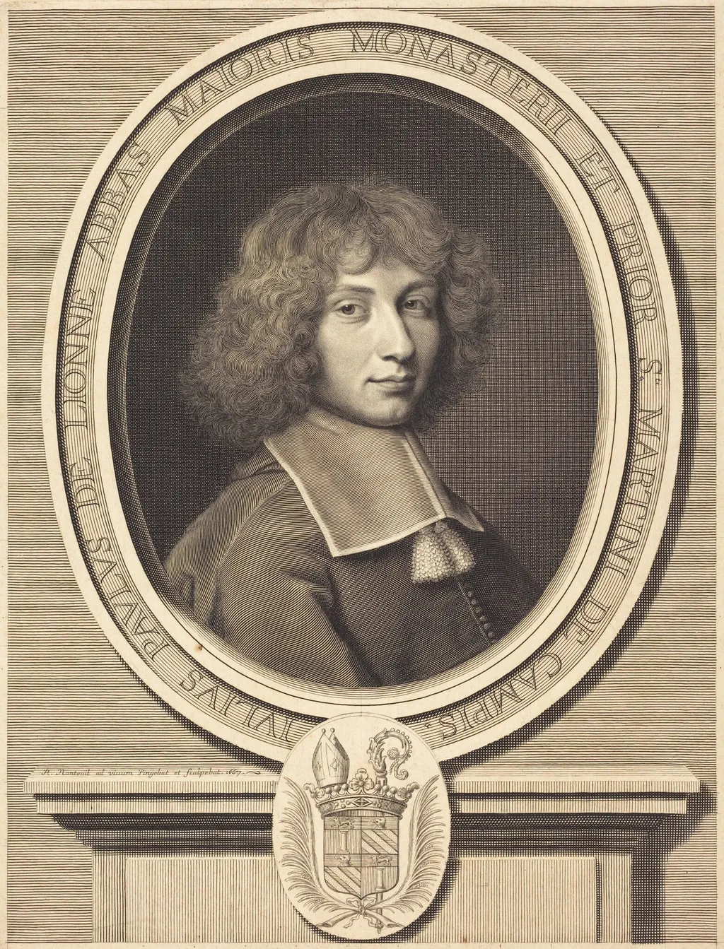 Jules-Paul de Lionne, by Robert Nanteuil, ink, 1667