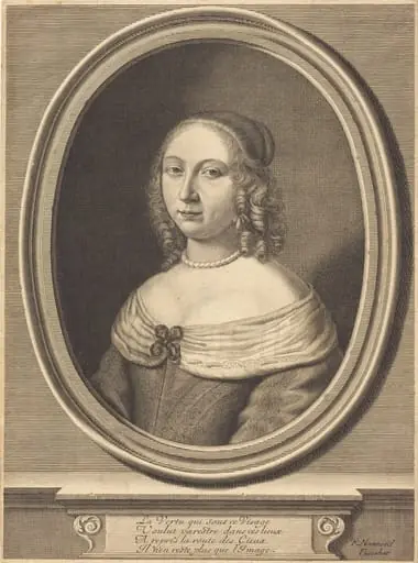 Madame de Gillier, by Robert Nanteuil