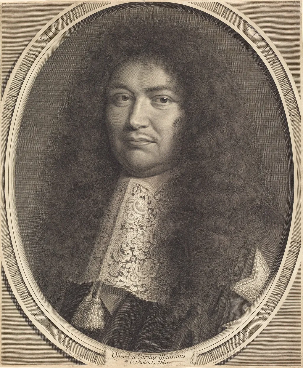 Marquis de Louvois, by Robert Nanteuil, ink, 1677