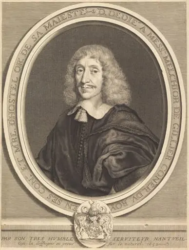 Melchior de Gillier, by Robert Nanteuil
