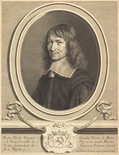 Nicolas Fouquet, by Robert Nanteuil