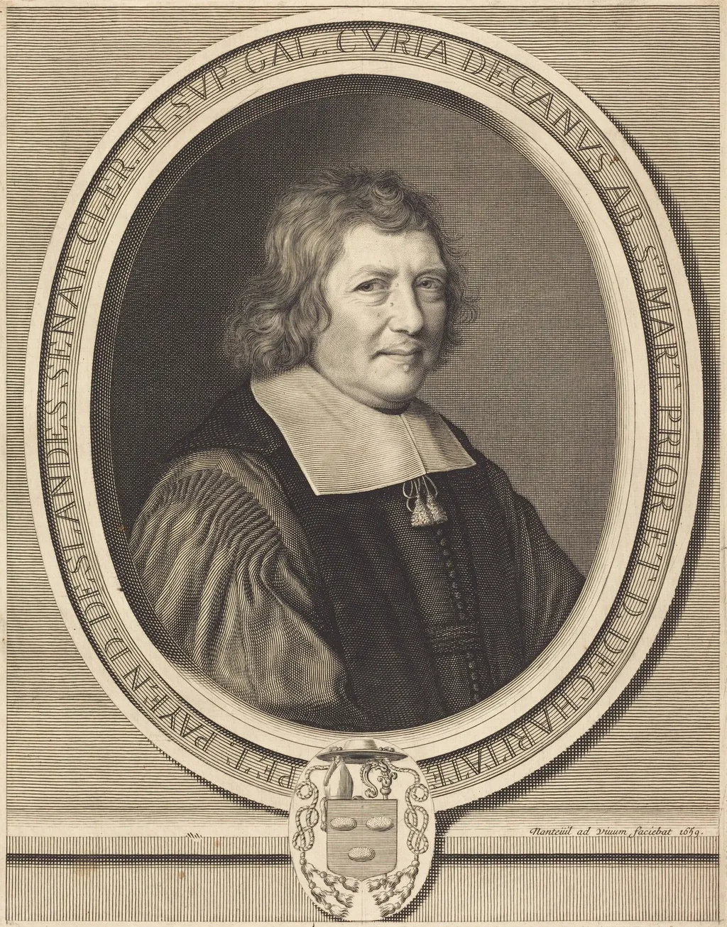 Pierre Payen, by Robert Nanteuil, ink, 1659