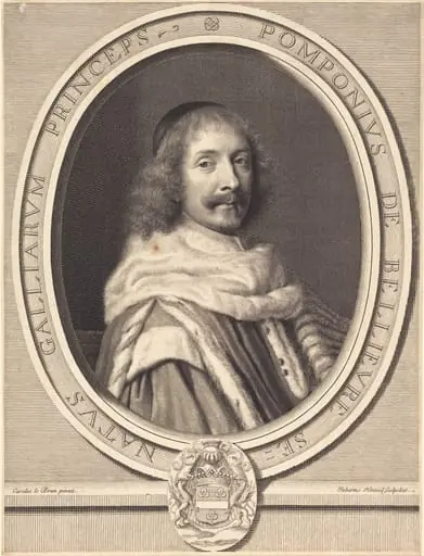 Pompone II de Bellievre, by Robert Nanteuil