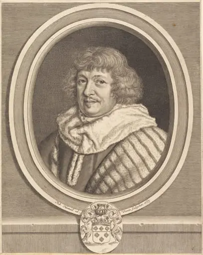 Rene, Marquis de Maisons, by Robert Nanteuil