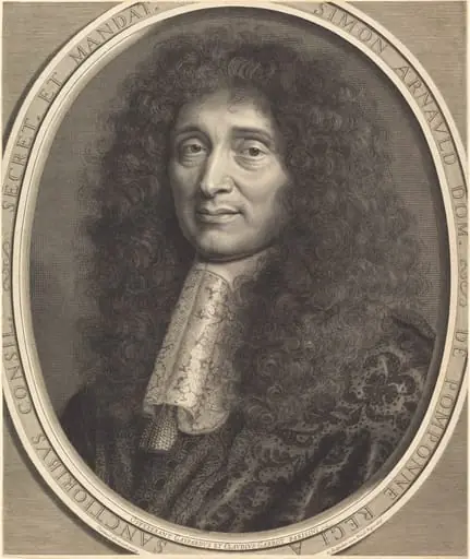 Simon Arnauld, Le Marquis de Pomponne, by Robert Nanteuil