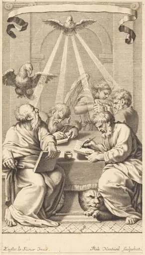 The Four Evangelists, by Robert Nanteuil