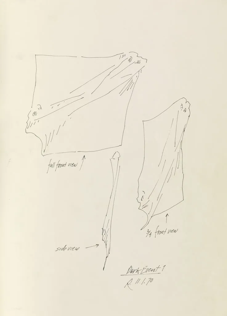 Untitled, by Robert Overby, gouache, 1970
