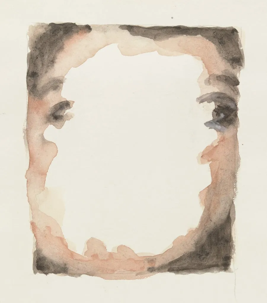 Untitled, by Robert Overby, watercolor, 1992