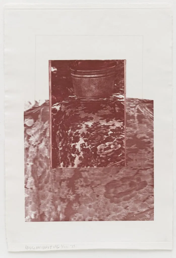 Untitled, by Robert Rauschenberg, ink, 1979