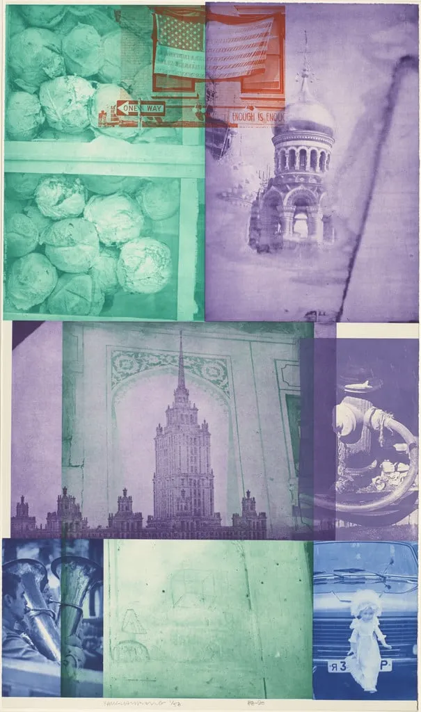 Untitled, by Robert Rauschenberg, 1990