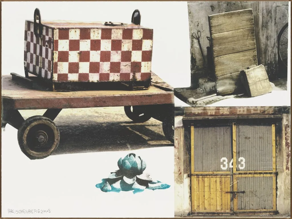 Untitled, by Robert Rauschenberg, 2008