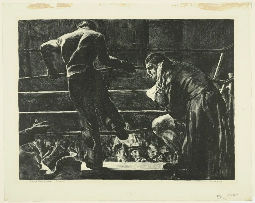 Untitled, by Robert Riggs, ink, 1930