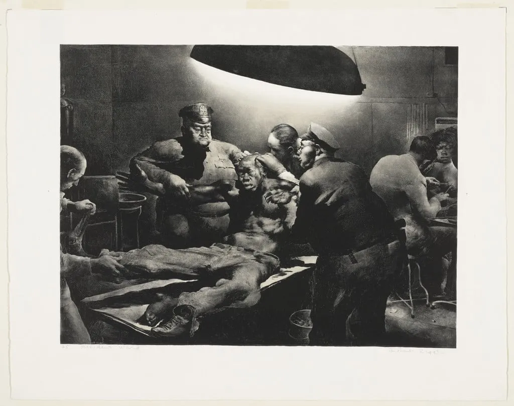 Untitled, by Robert Riggs, ink, 1911