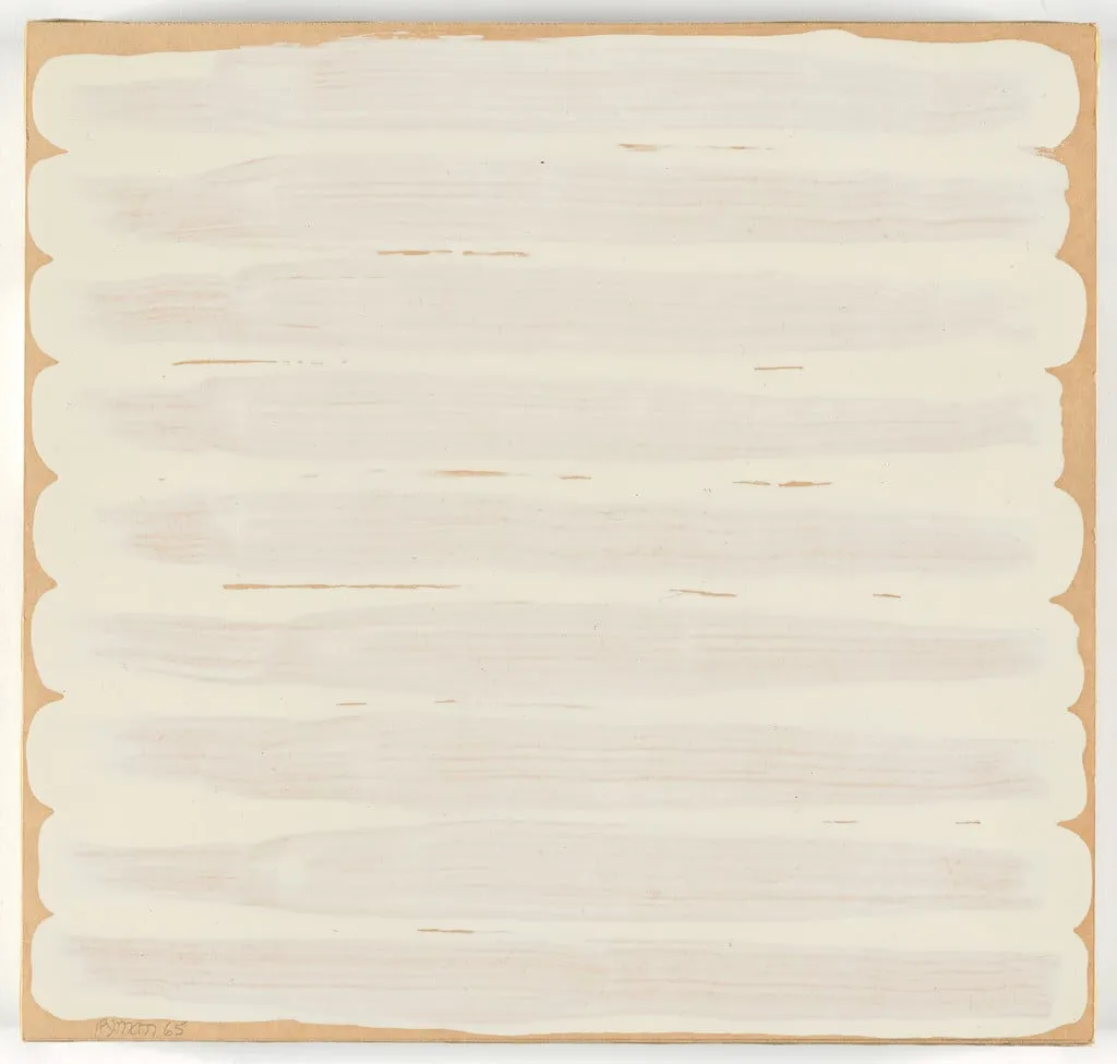 Untitled, by Robert Ryman, 1965