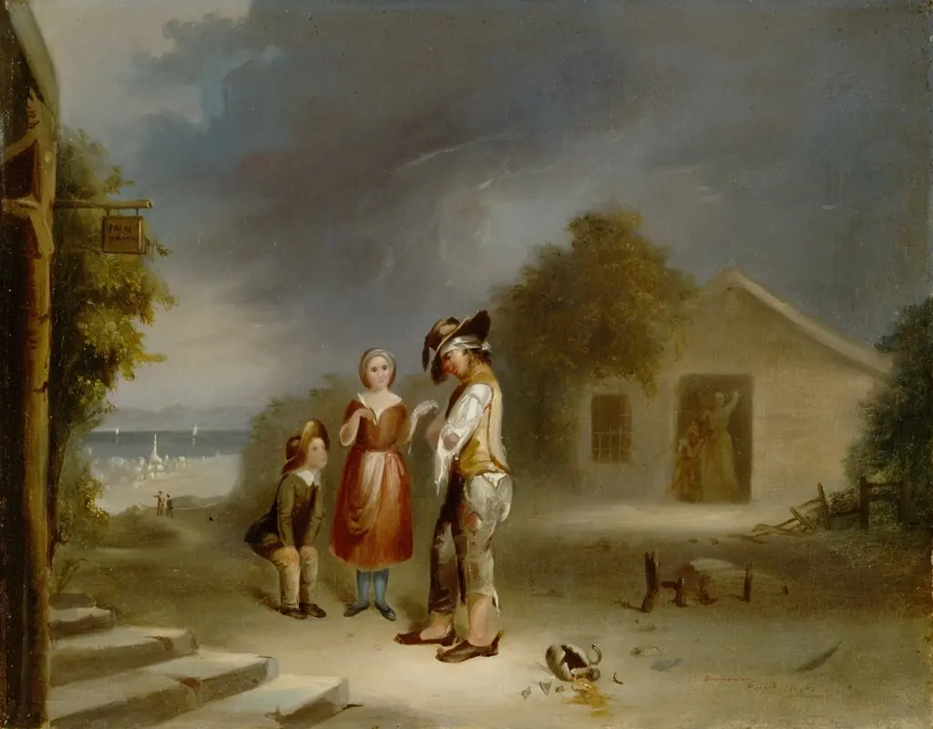 The Drunkard's Plight, by Robert S. Duncanson