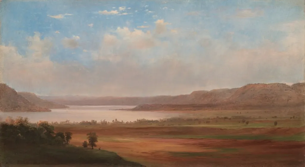 View of Lake Pepin, Minnesota, by Robert S. Duncanson, unspecified, 1862