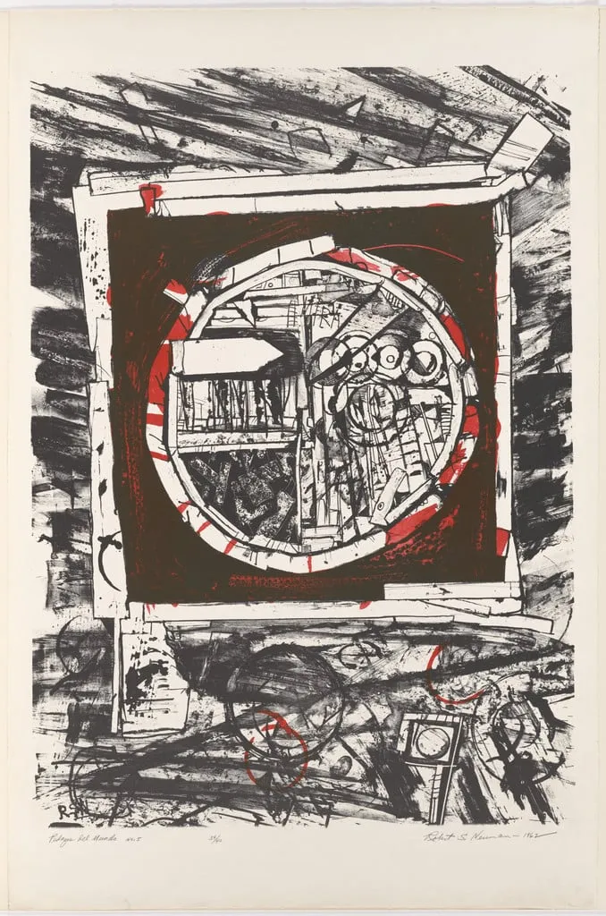 Untitled, by Robert S. Neuman, ink, 1962