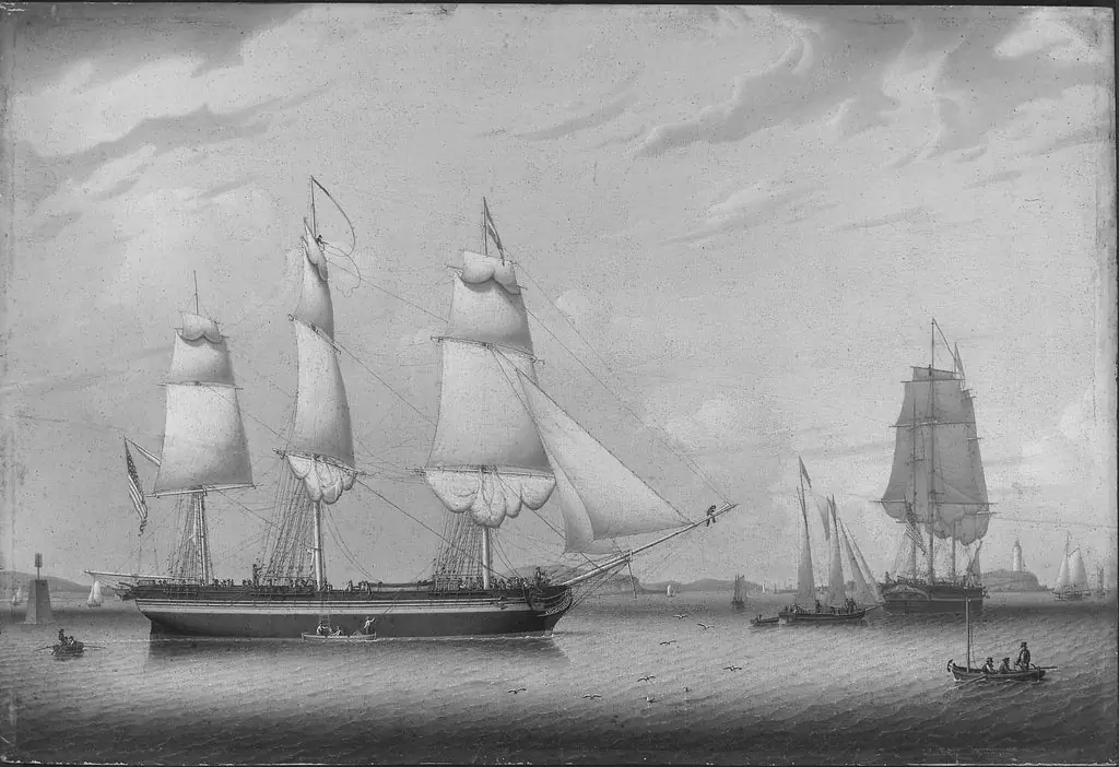 The New Ship "Duncan", by Robert Salmon