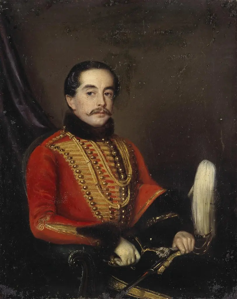Portrait of Konstantin Monsey, by Robert Schwede