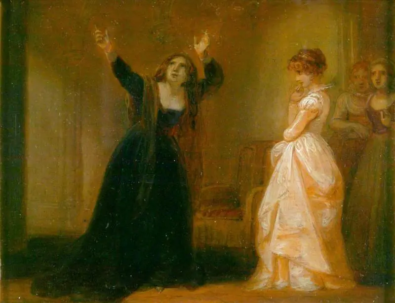 The Duel (from Francis Beaumont and John Fletcher's 'The Humorous Lieutenant', Act III, Scene 3), by Robert Smirke