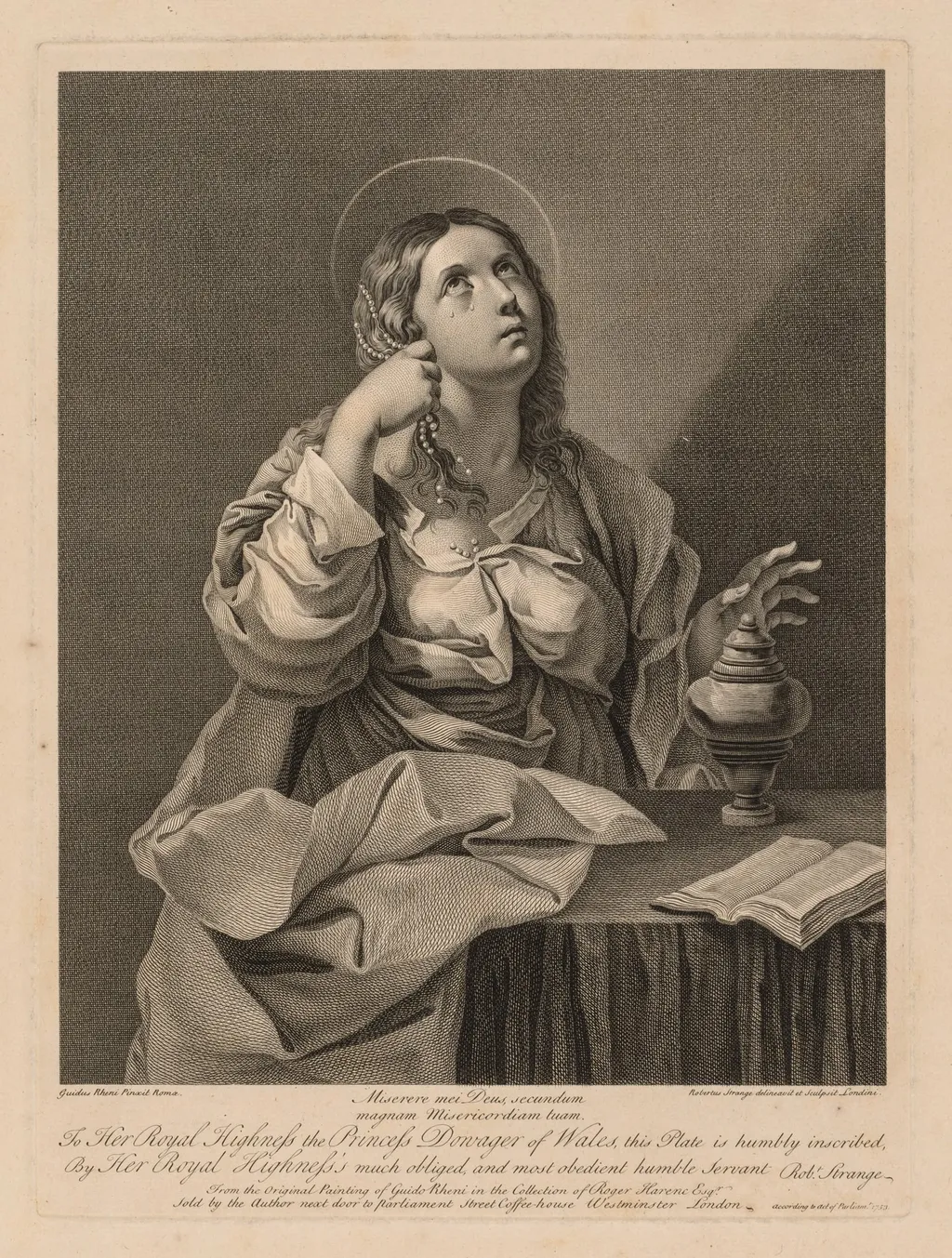 Miserere mei Deus, by Robert Strange, 1753