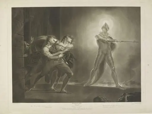 Scene from Hamlet, Act I., Scene IV., by Robert Thew