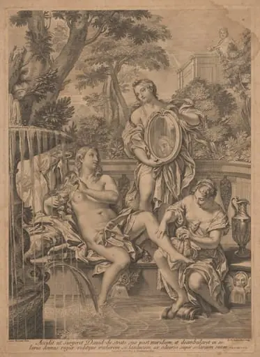David and Bathsehba, by Robert van Audenaerd