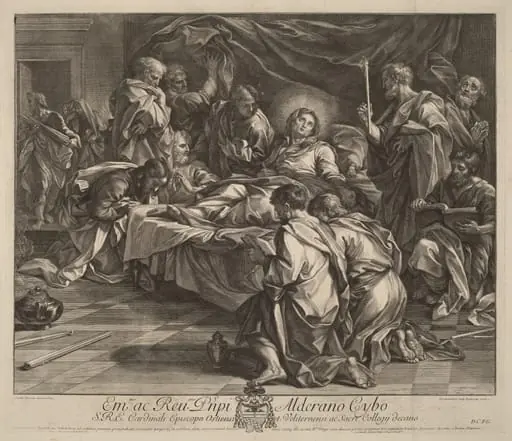 Death of the Virgin, by Robert van Audenaerd