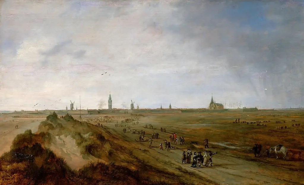 View of Ostend, by Robert van den Hoecke