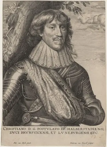 Christian, Duke of Brunswick, by Robert van Voerst