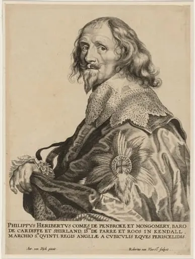 Philip Herbert, Fourth Earl of Pembroke, by Robert van Voerst