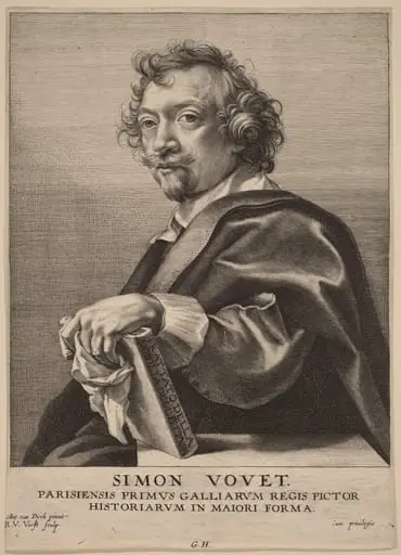 Simon Vouet, by Robert van Voerst