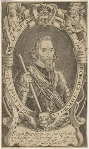 George Clifford, Earl of Cumberland, by Robert Vaughan