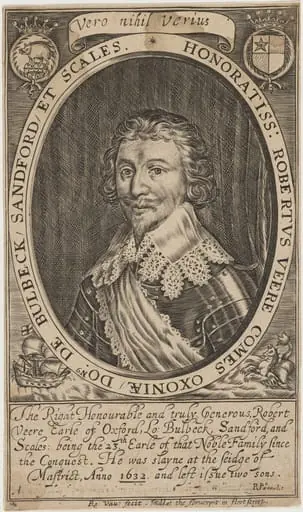 Robert de Vere, Earl of Oxford, by Robert Vaughan