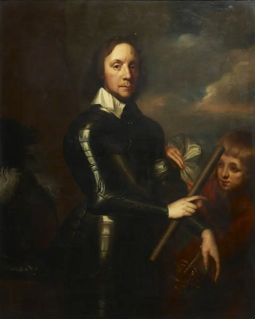 Oliver Cromwell (1599–1658), by Robert Walker