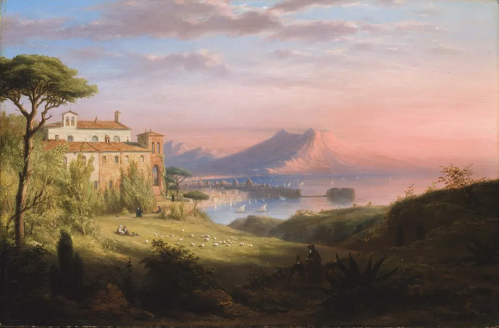 Bay of Naples, by Robert Walter Weir, unspecified, 1830