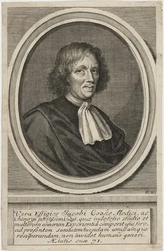 James Cooke, by Robert White