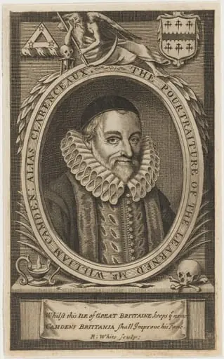 William Camden, by Robert White