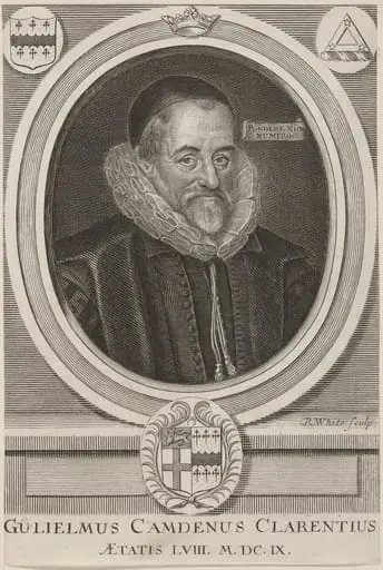William Camden, by Robert White
