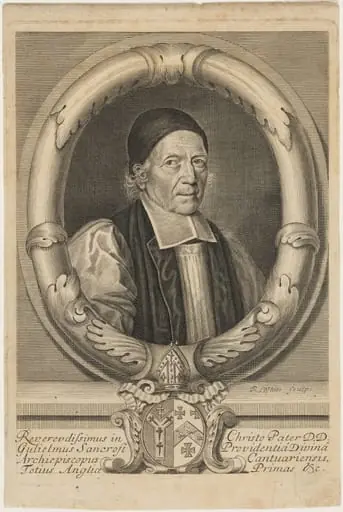 William Sancroft, Archbishop of Canterbury, by Robert White