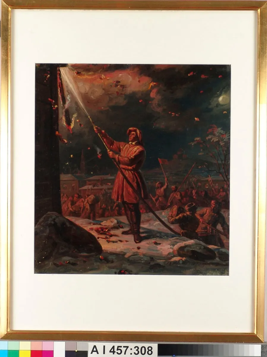 Turun palo, by Robert Wilhelm Ekman, unspecified