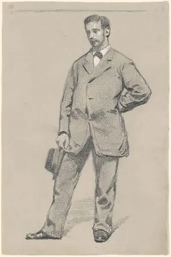 Standing Man, by Robert William Vonnoh